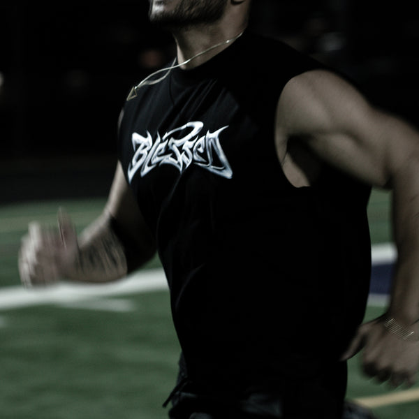 BLESSED Sleeveless Tee