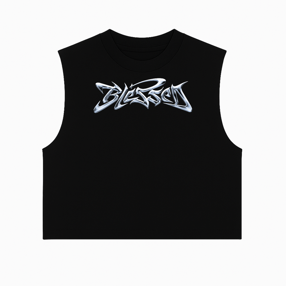 BLESSED Sleeveless Tee