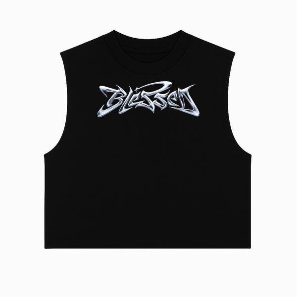 BLESSED Sleeveless Tee